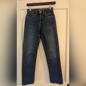 Levis Wedgie Straight Jeans Size 25